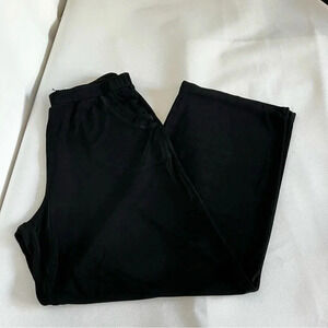 Chico's Travelers Wide Leg Pocket Pants Size 3 (XL/16) Black Non Wrinkle